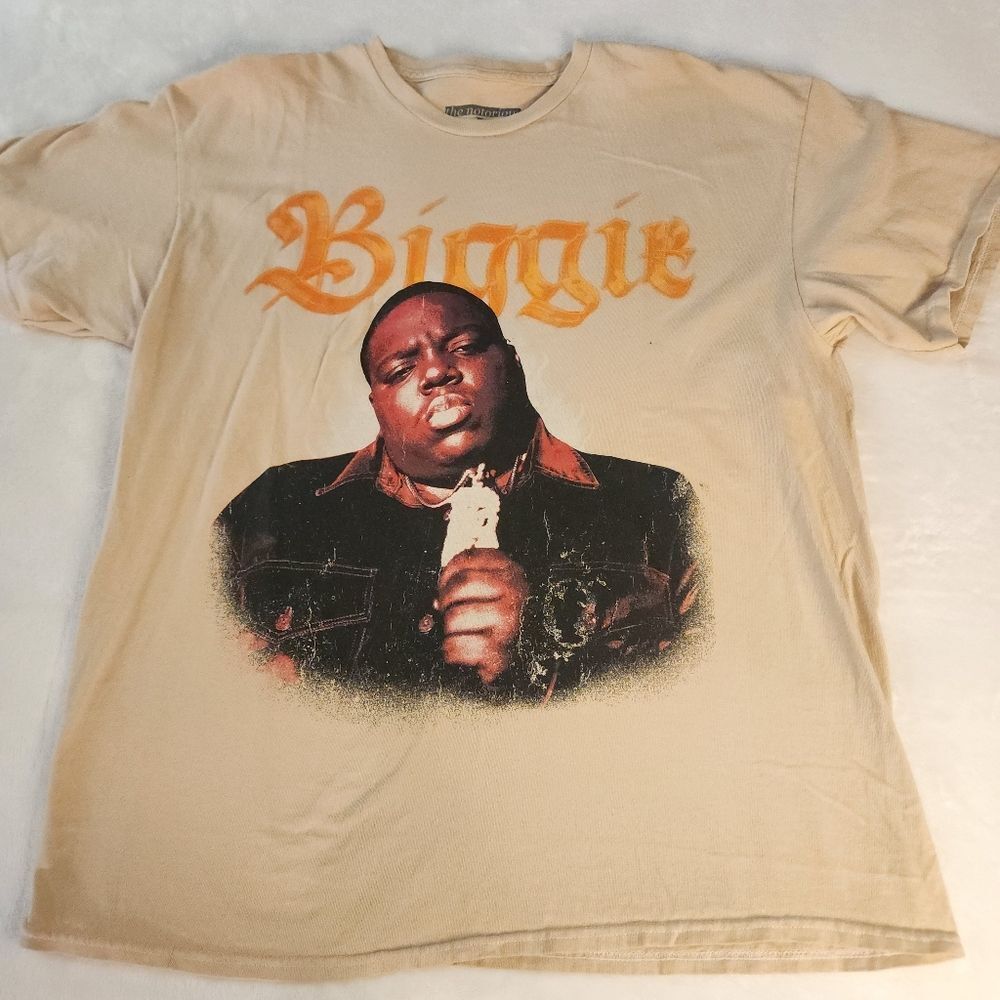 The Notorious B.I.G. Biggie Tshirt With Graphics New Without Tags